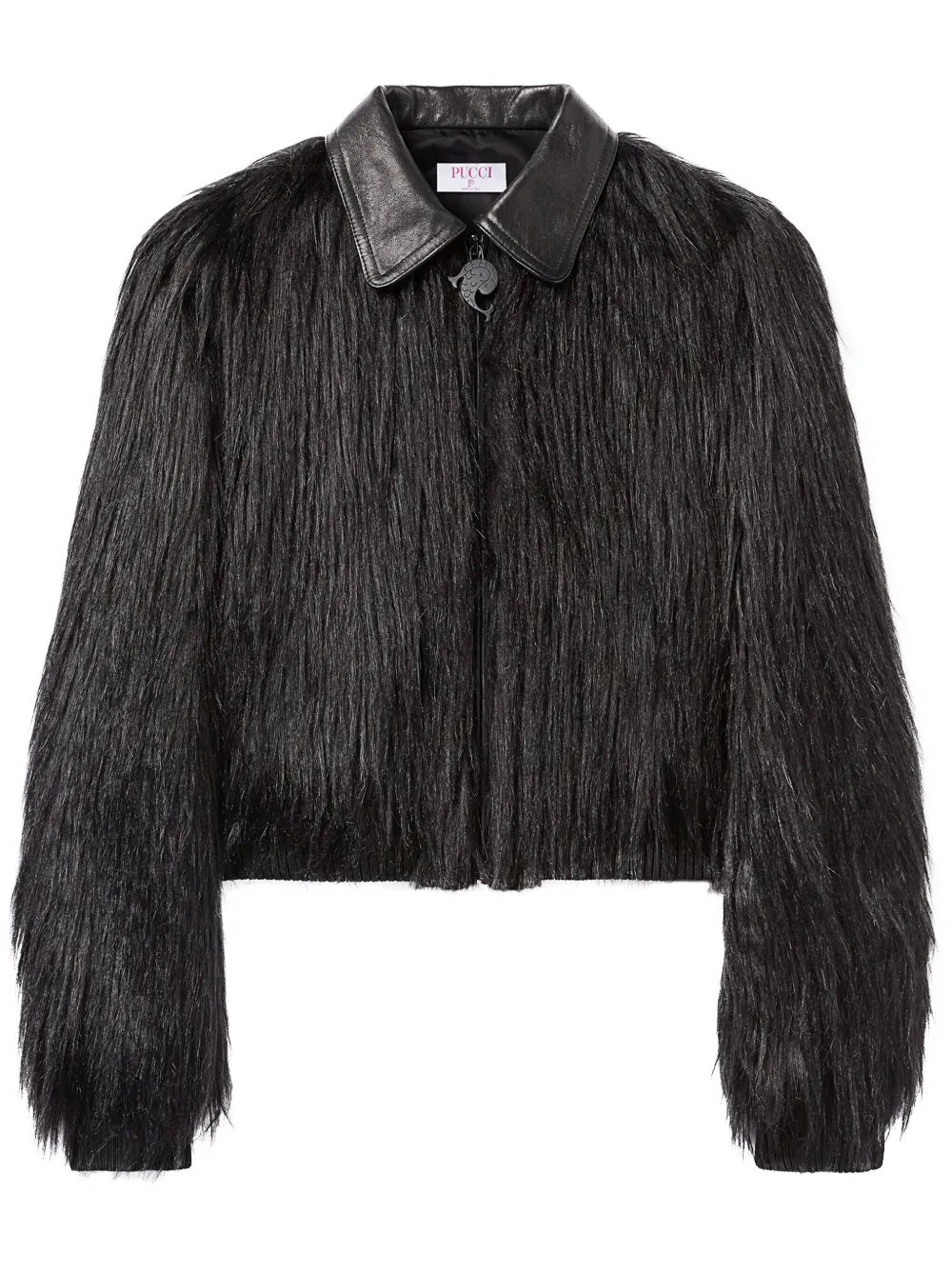 Kidhassia Panelled Faux-Fur Jacket