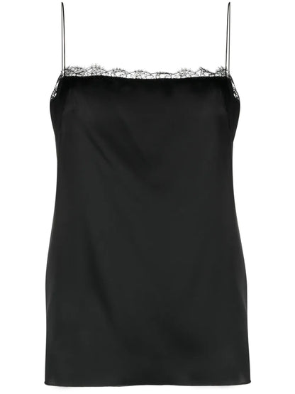 Floral-Lace Tank Top