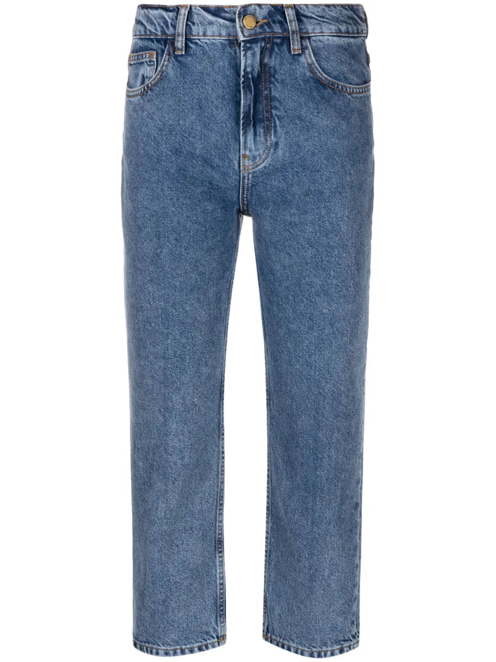High-Rise Cropped Jeans