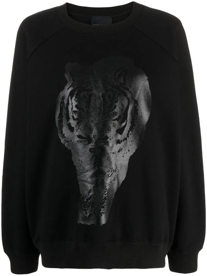 Graphic-Print Cotton Sweatshirt