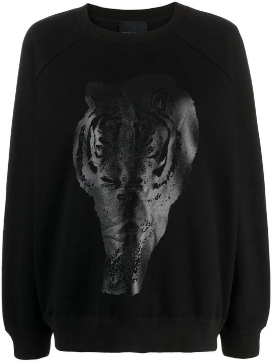 Graphic-Print Cotton Sweatshirt