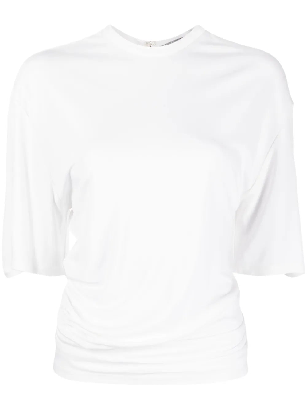 Gathered-Detail T-Shirt