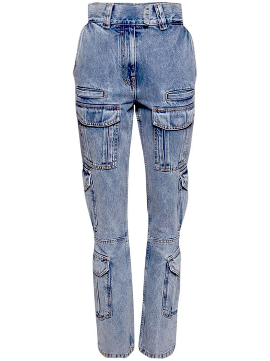 Bootcut Cargo Jeans