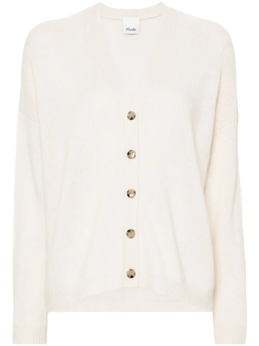 Fine-Knit Cashmere Cardigan