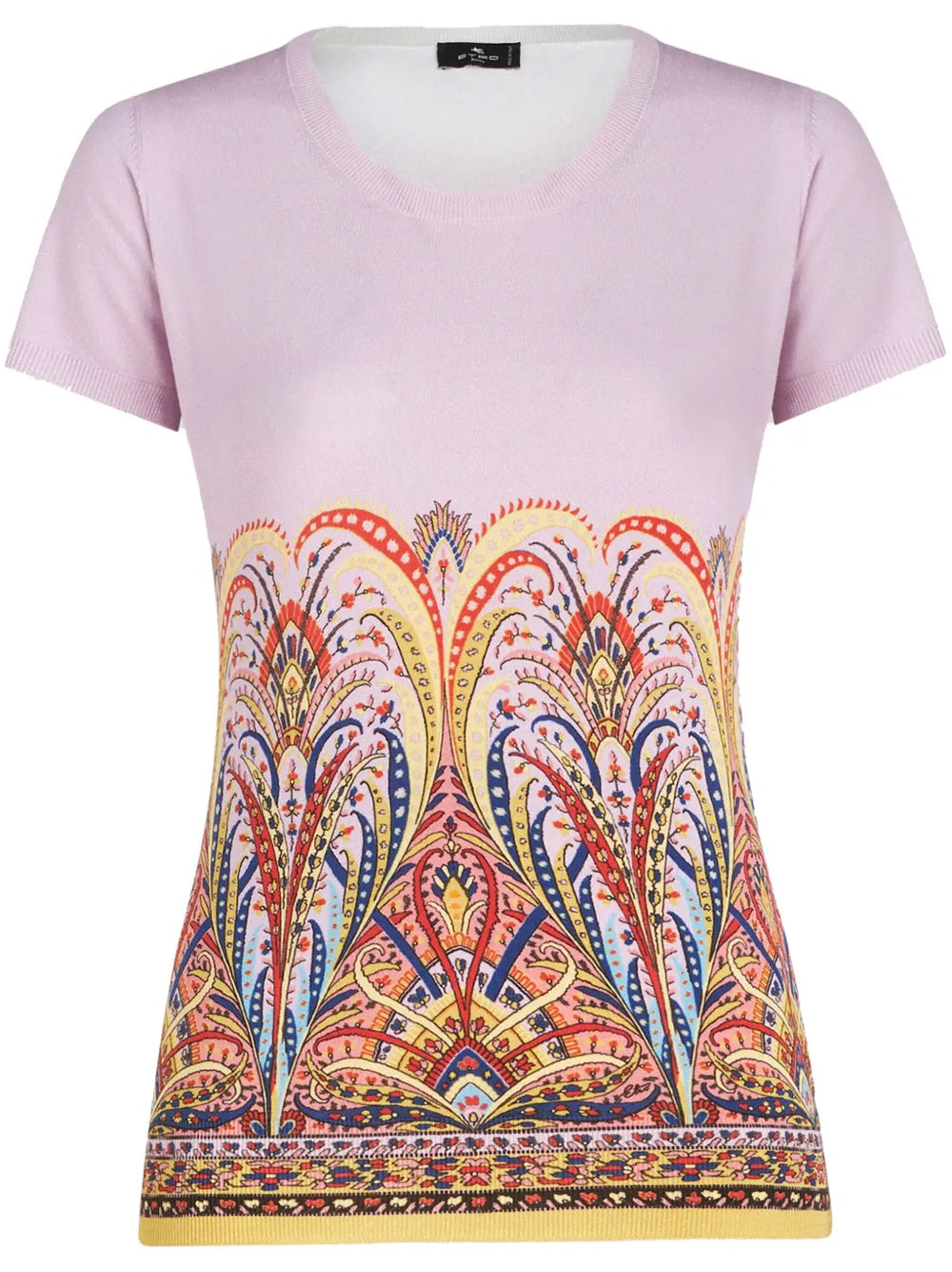 Paisley-Print Silk-Blend Top