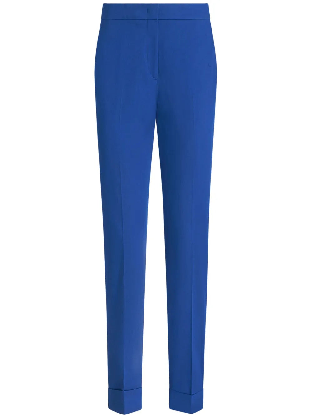 Stretch-Cotton Cropped Trousers