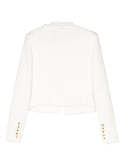 Frayed Tweed Jacket