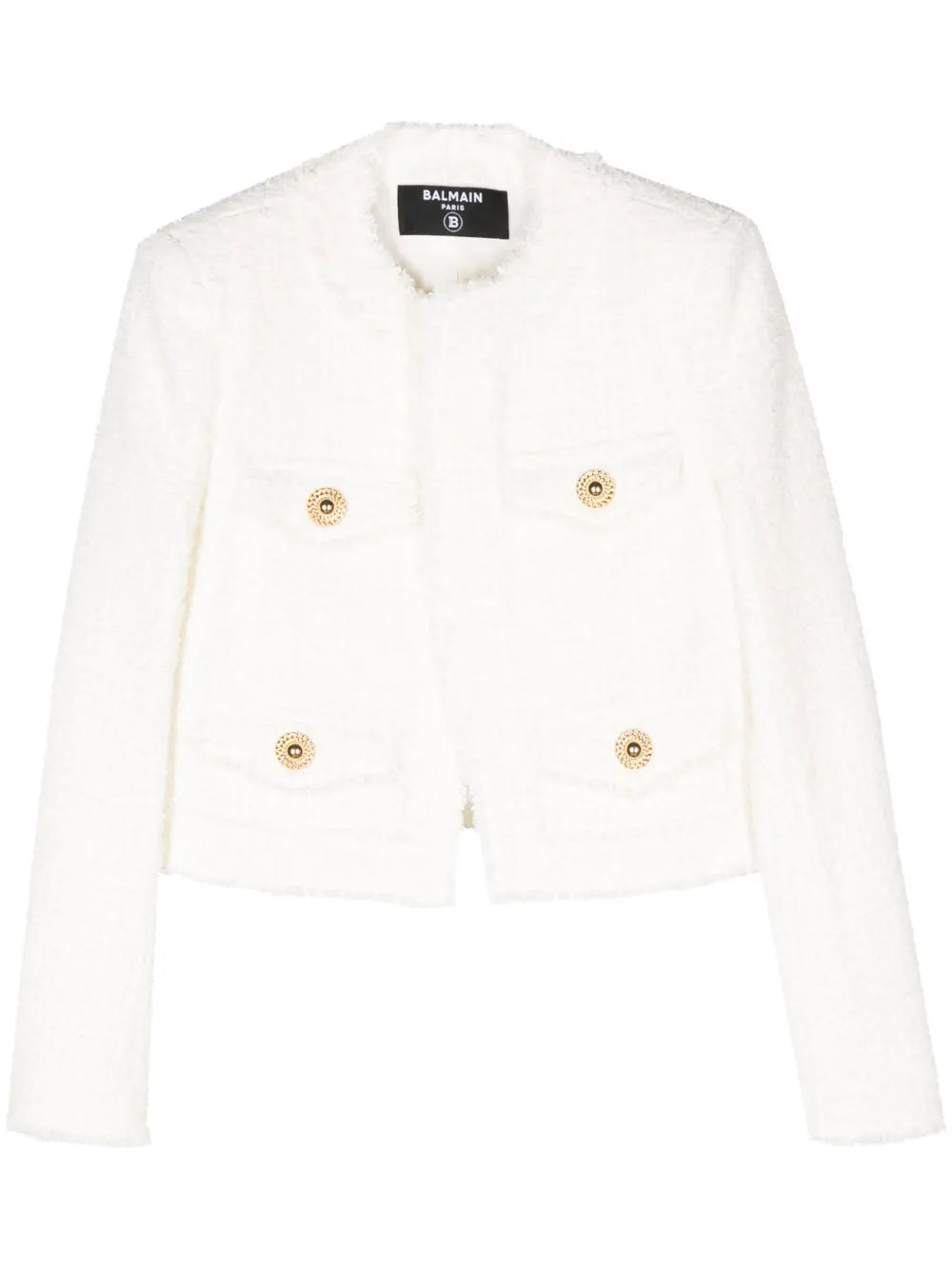 Frayed Tweed Jacket