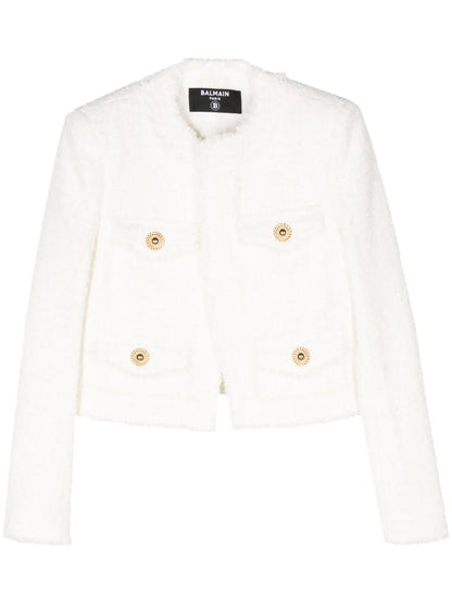 Frayed Tweed Jacket