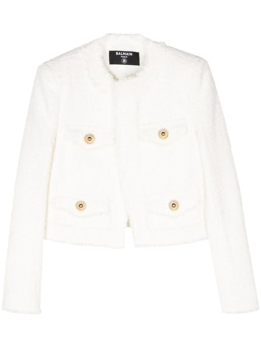 Frayed Tweed Jacket