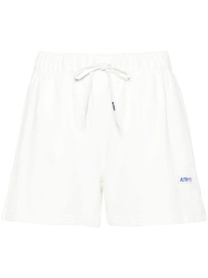Logo-Patch Jersey Shorts