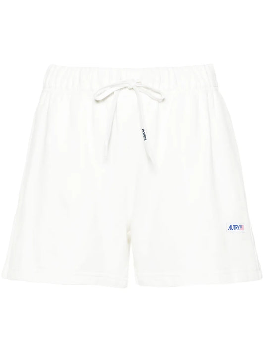 Logo-Patch Jersey Shorts