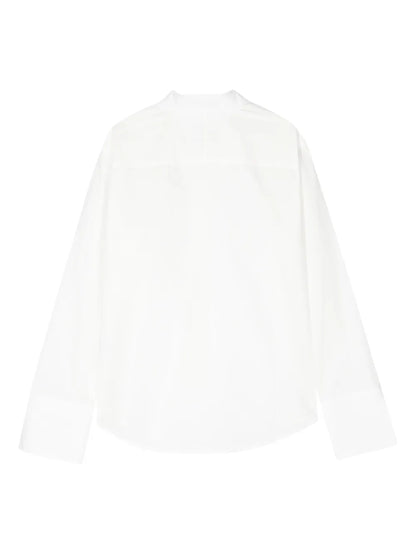 Long-Sleeved Cotton Shirt