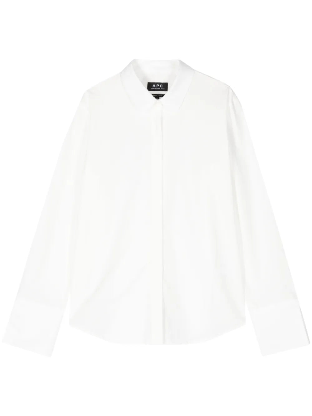 Long-Sleeved Cotton Shirt