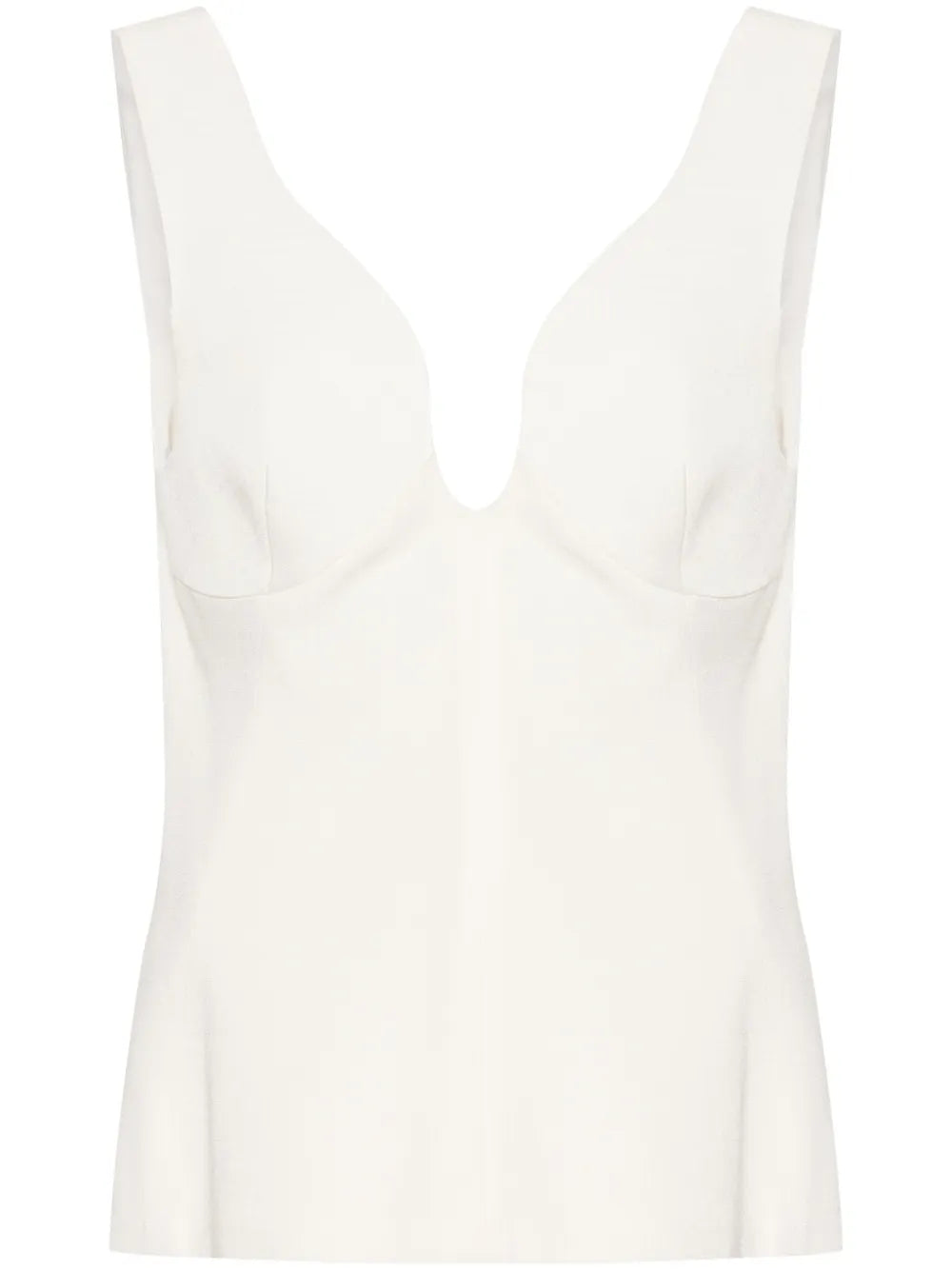 V-Neck Textured Top