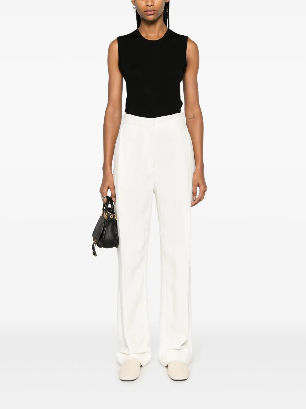 Sleeveless Wool Knitted Top