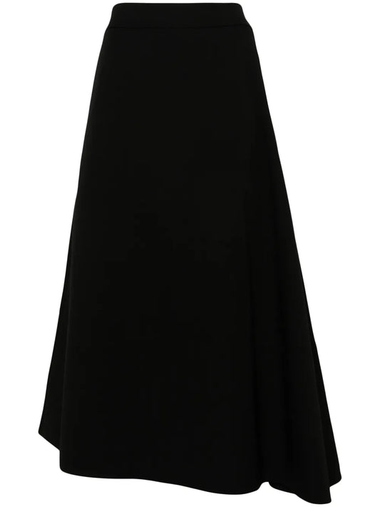Asymmetric Midi Skirt