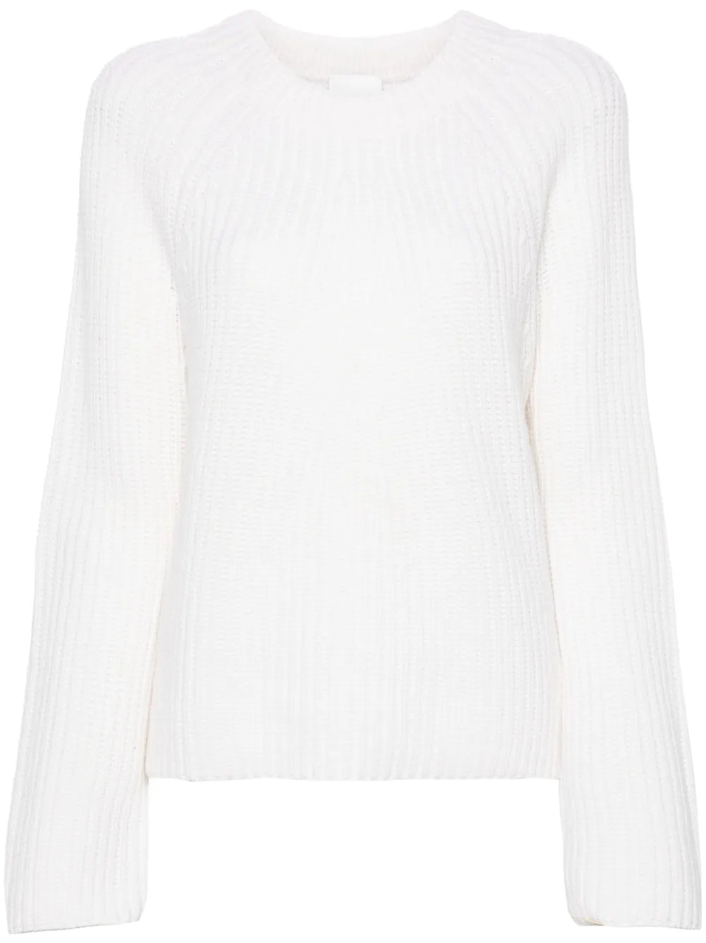 Crew-Neck Ribbed Jumper
