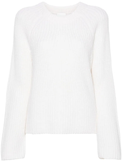 Crew-Neck Ribbed Jumper