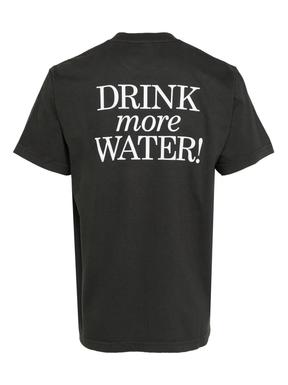 Slogan-Print Cotton T-Shirt