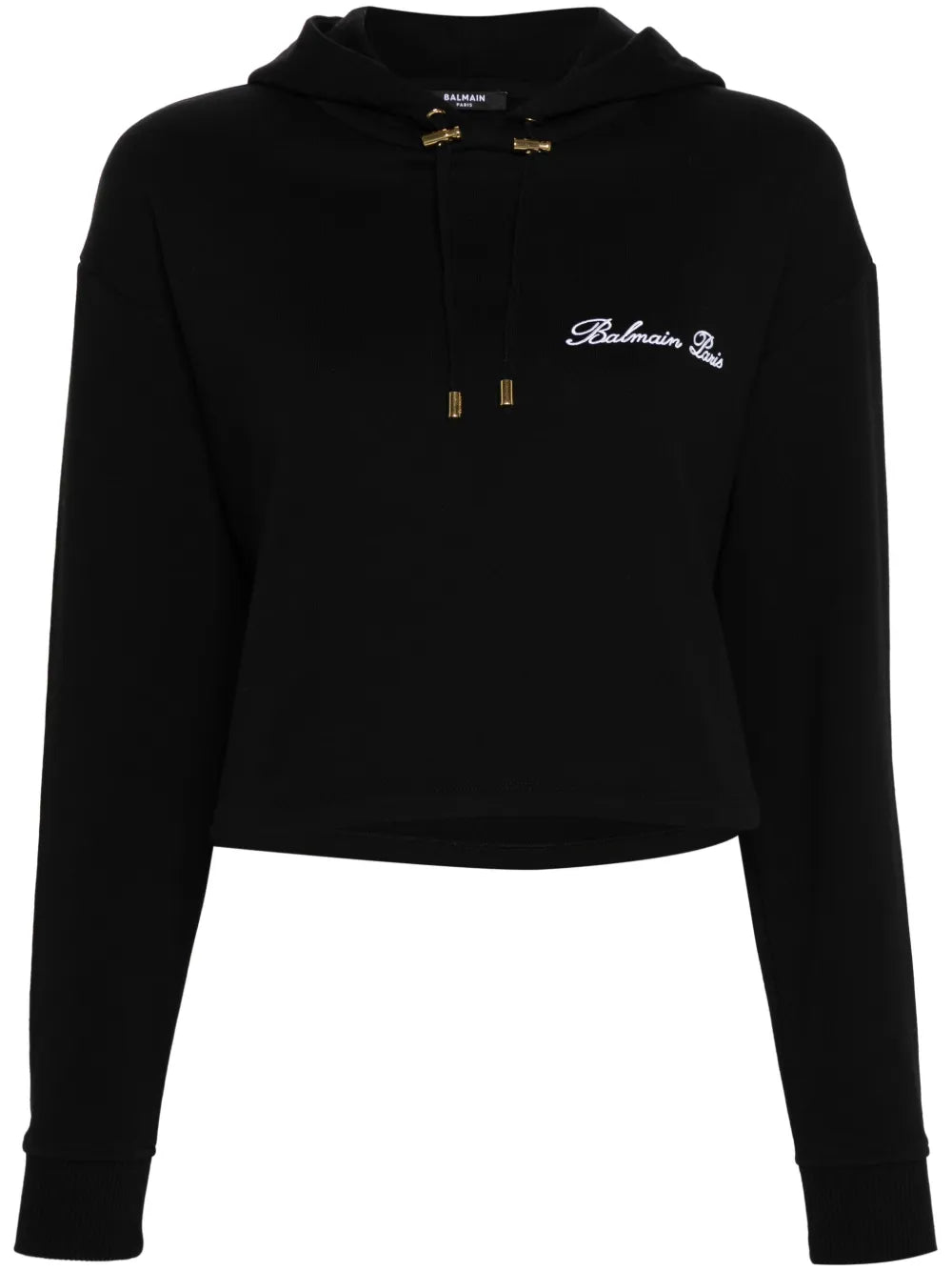 Logo-Embroidered Cotton Hoodie