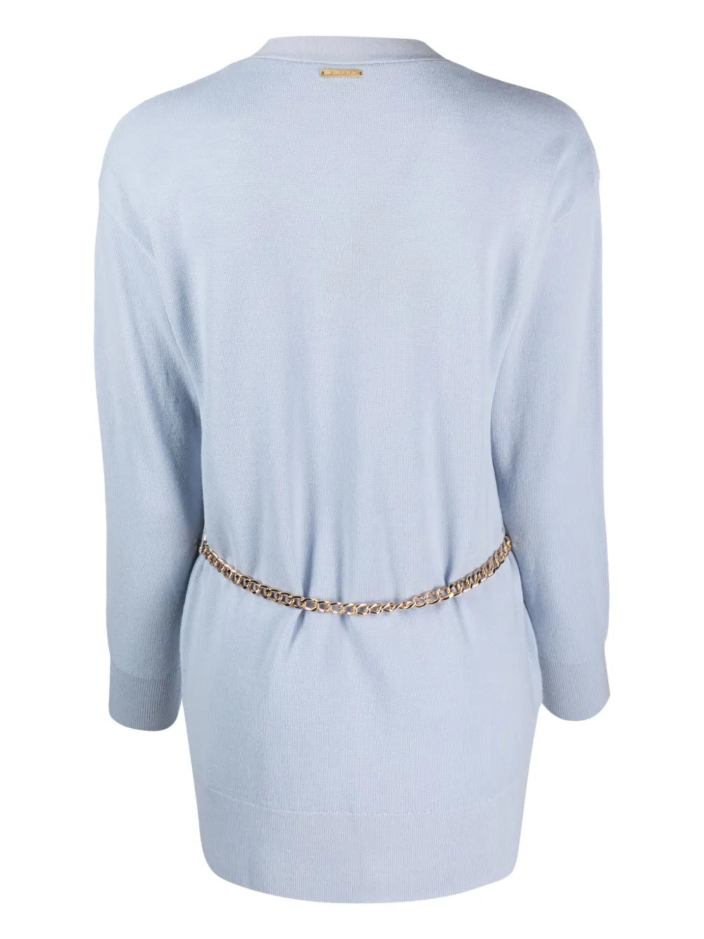 Chain-Link Ribbed Cardigan