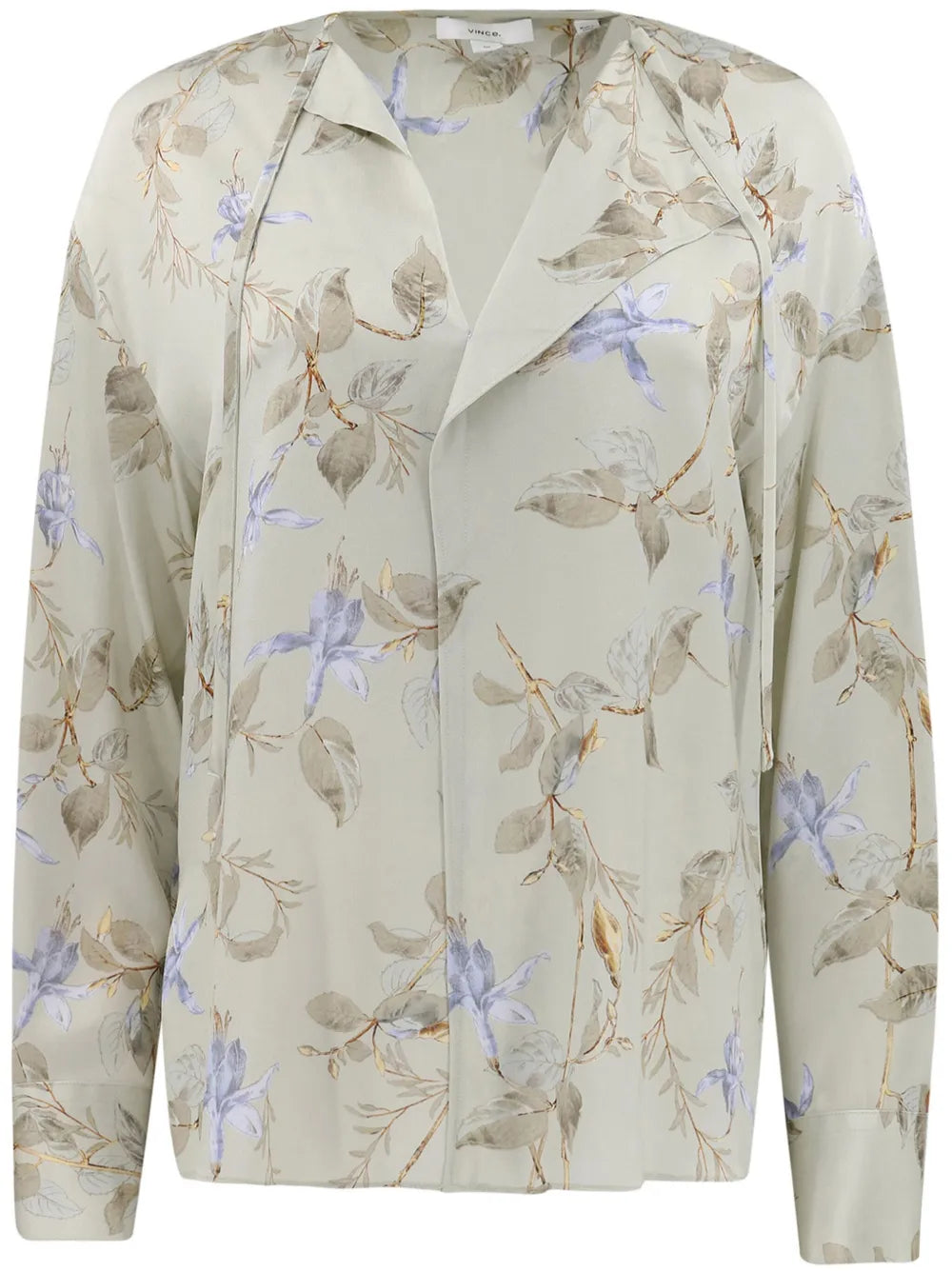Bellflower Silk Blouse