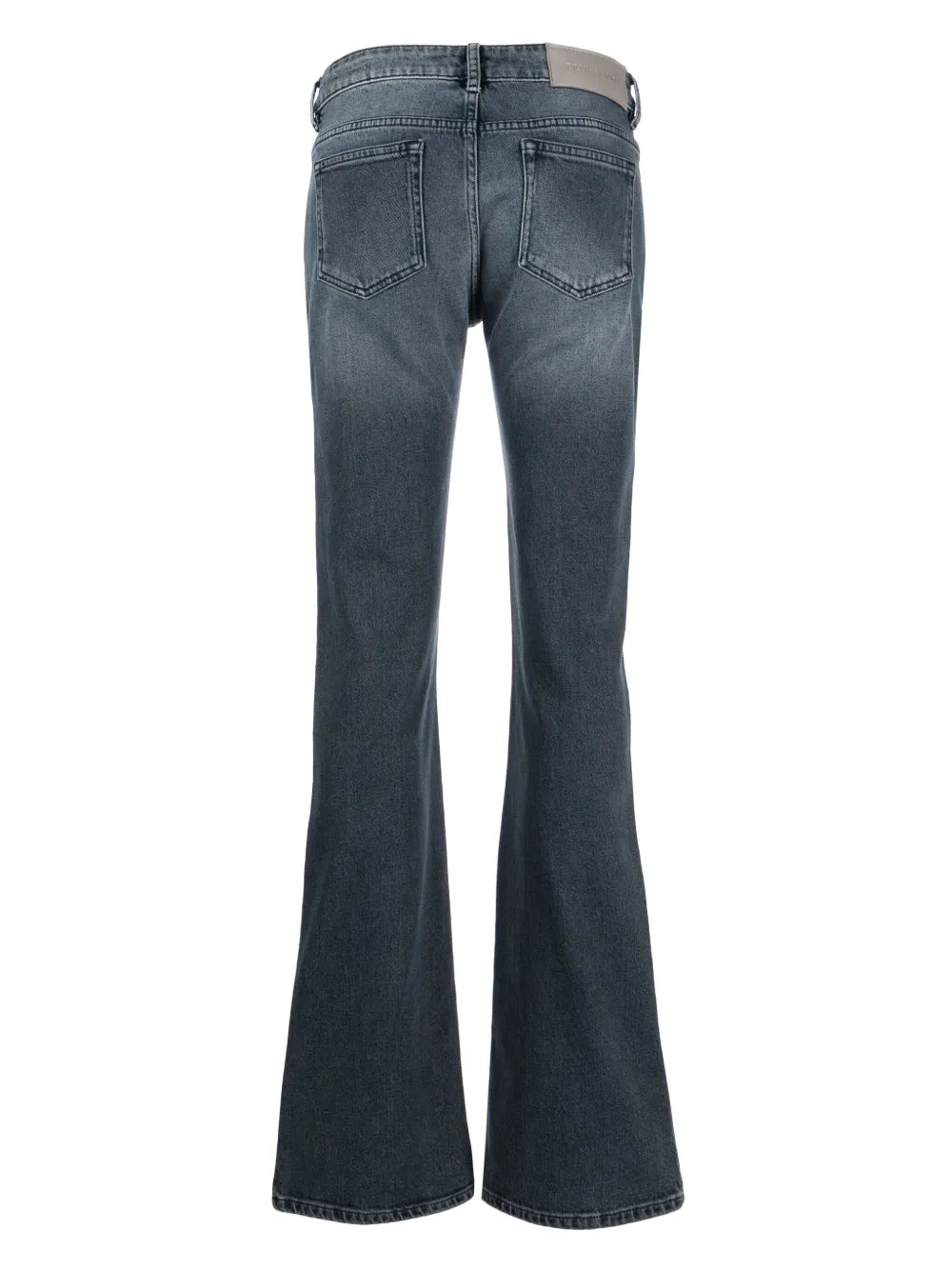 Mid-Rise Flared Jeans