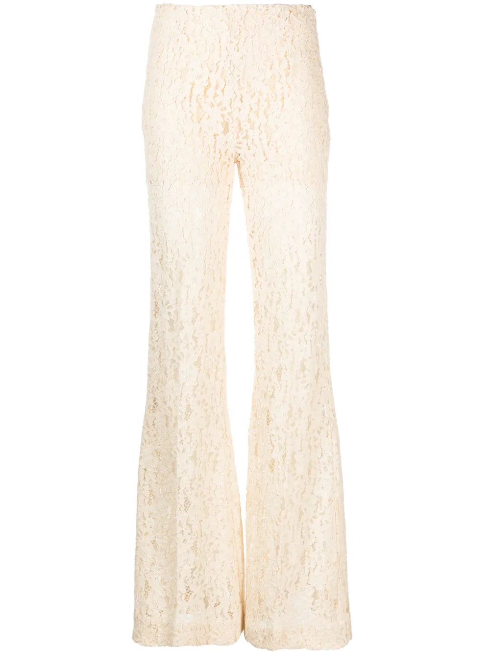 Broderie Anglaise Flared Trousers