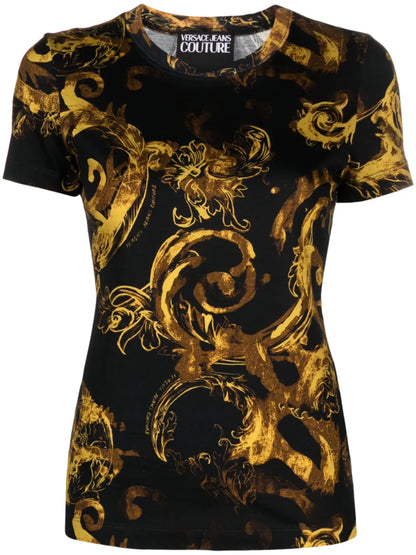 Watercolour Couture Cotton T-Shirt