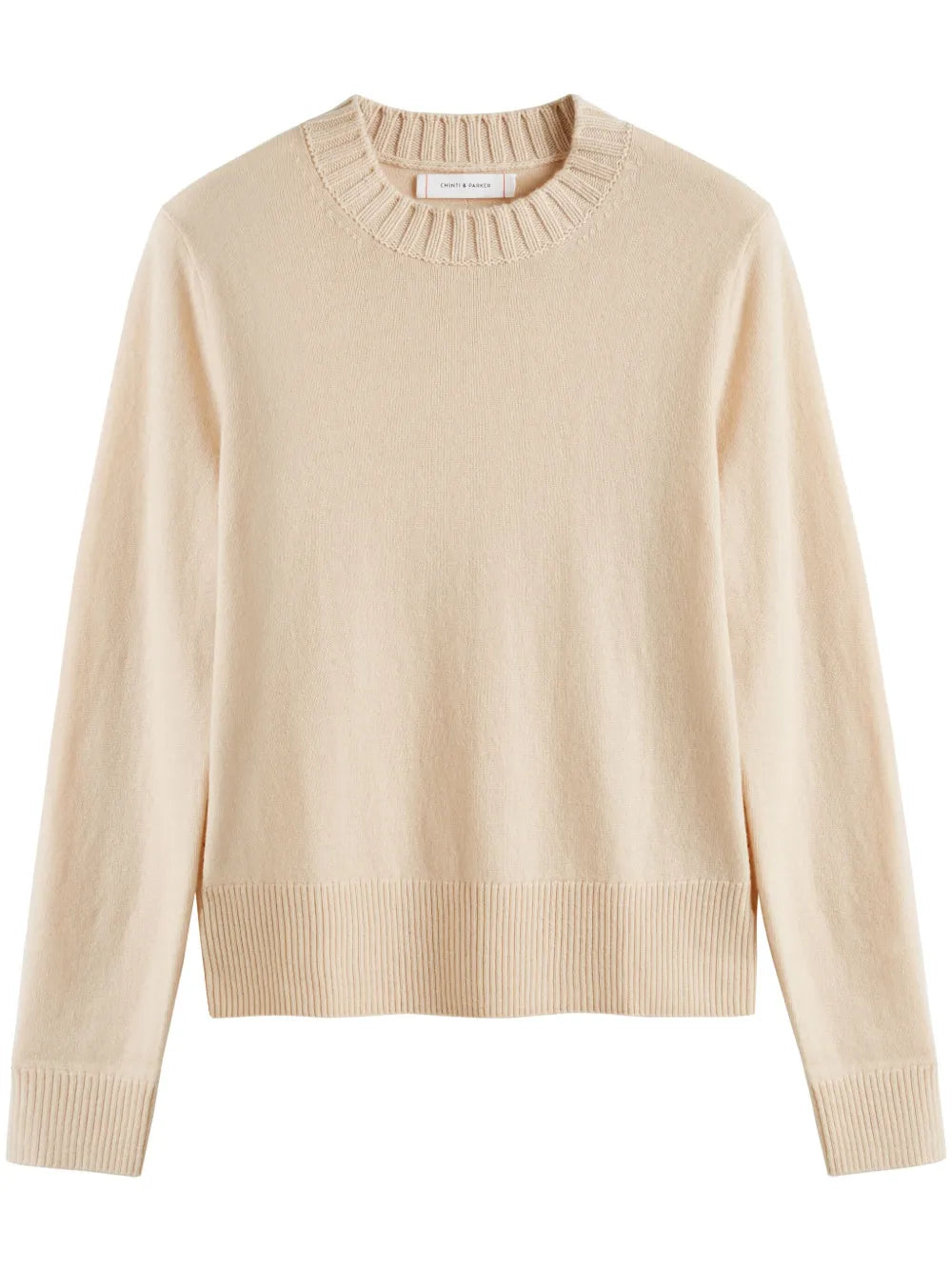 Crew-Neck Ribbed Jumper