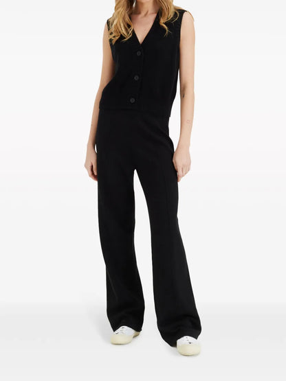 V-Neck Wool Vest