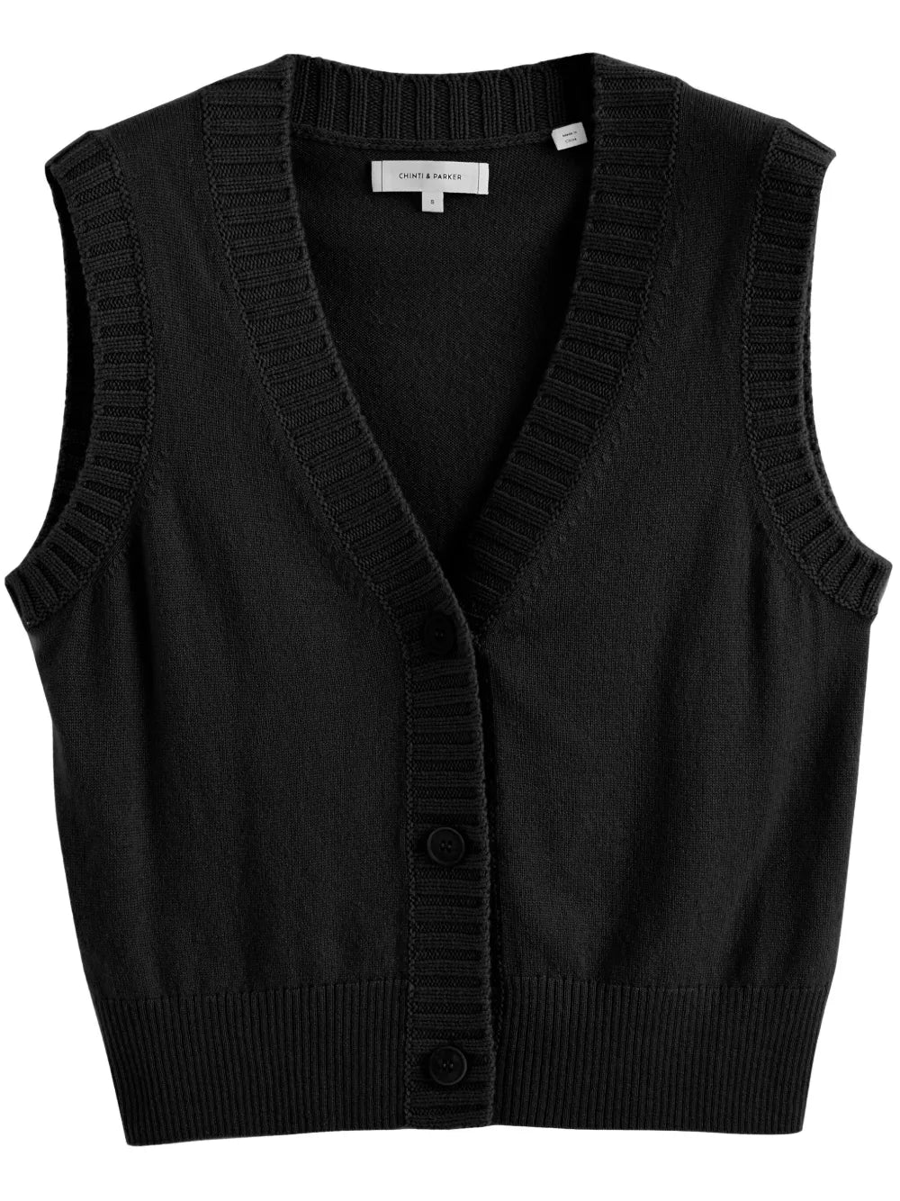 V-Neck Wool Vest
