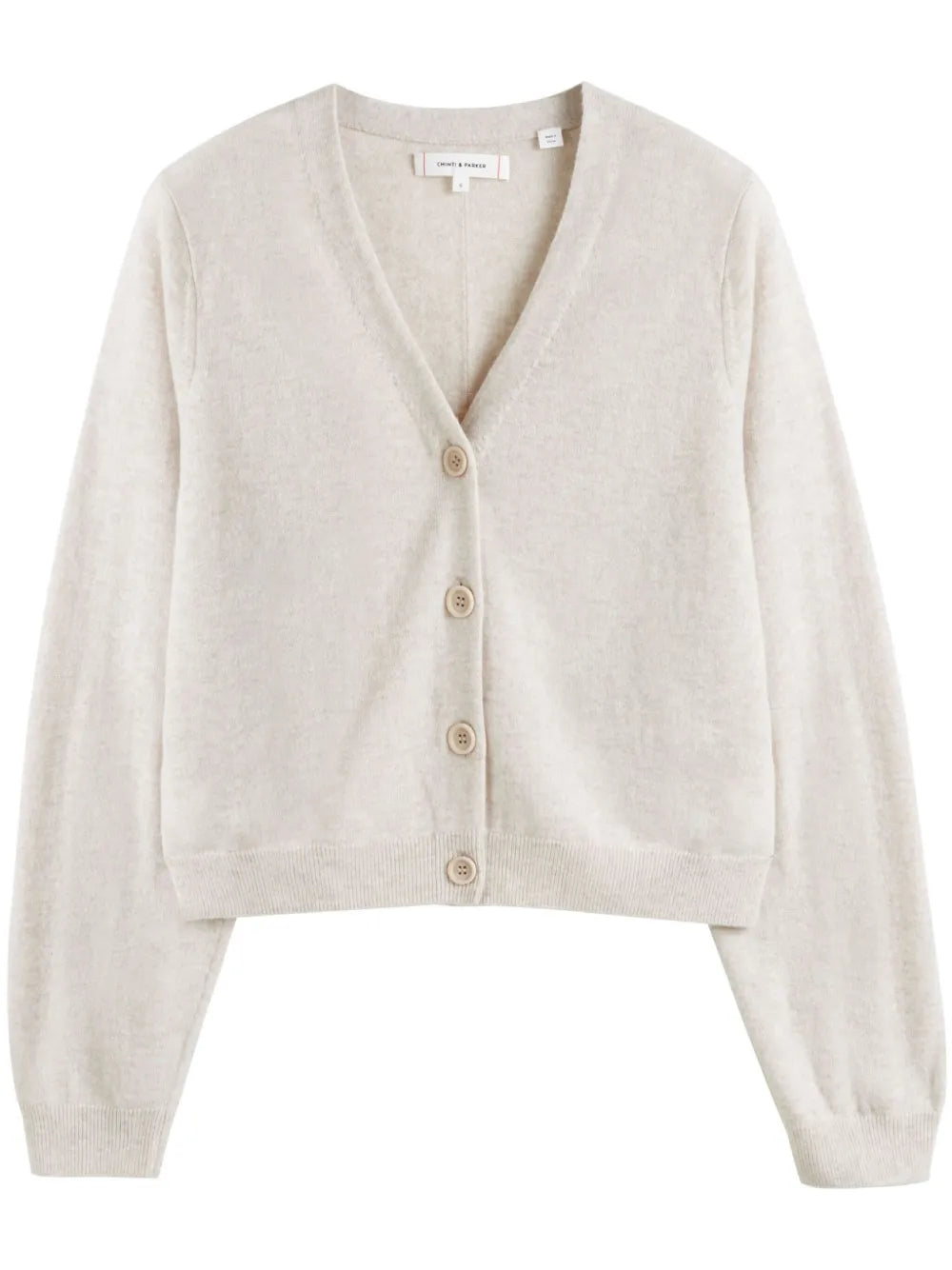V-Neck Buttoned Cardigan
