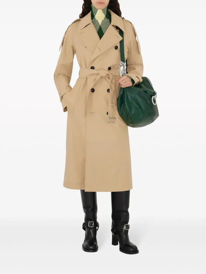 Gabardine Trench Coat
