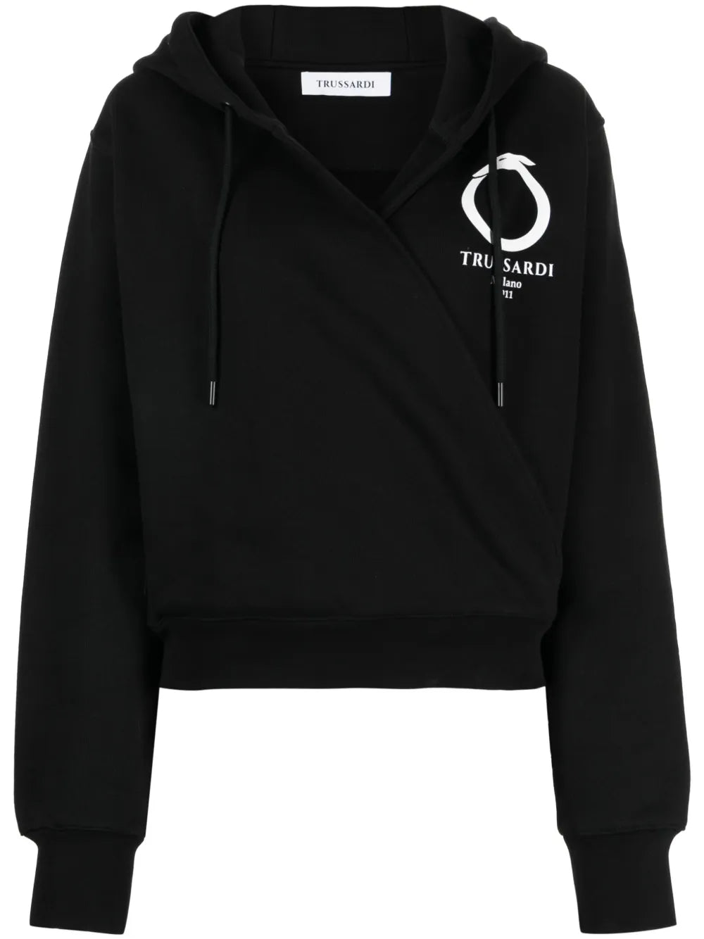Logo-Print Cotton Hoodie