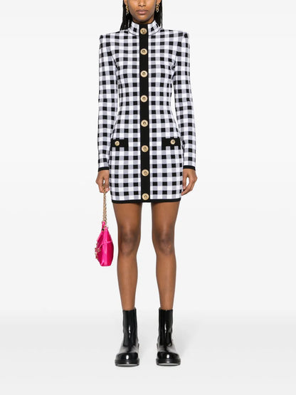 Gingham Mini Dress