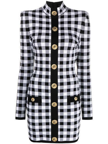 Gingham Mini Dress