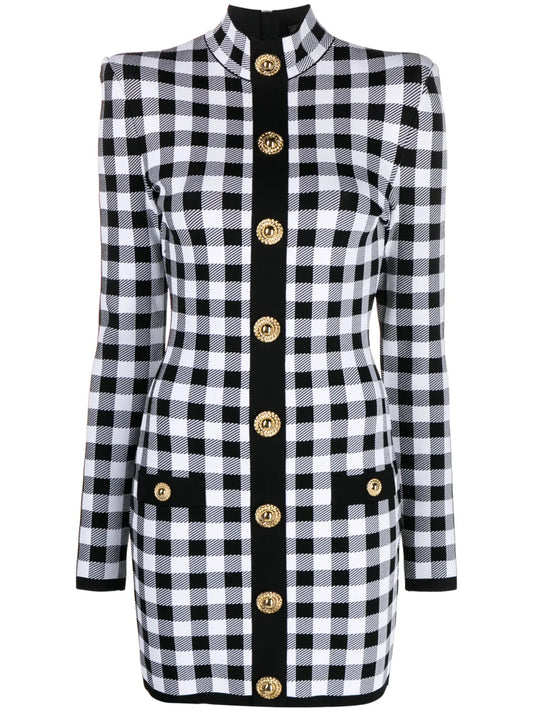 Gingham Mini Dress