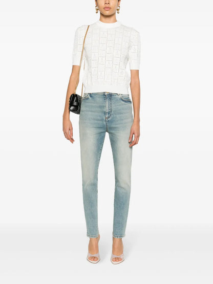 Mid-Rise Skinny Jeans