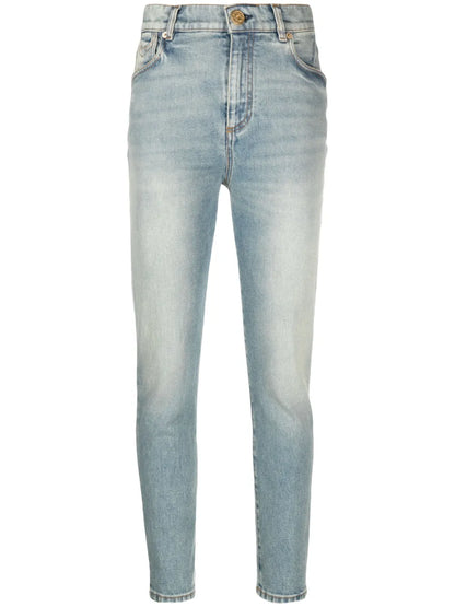 Mid-Rise Skinny Jeans