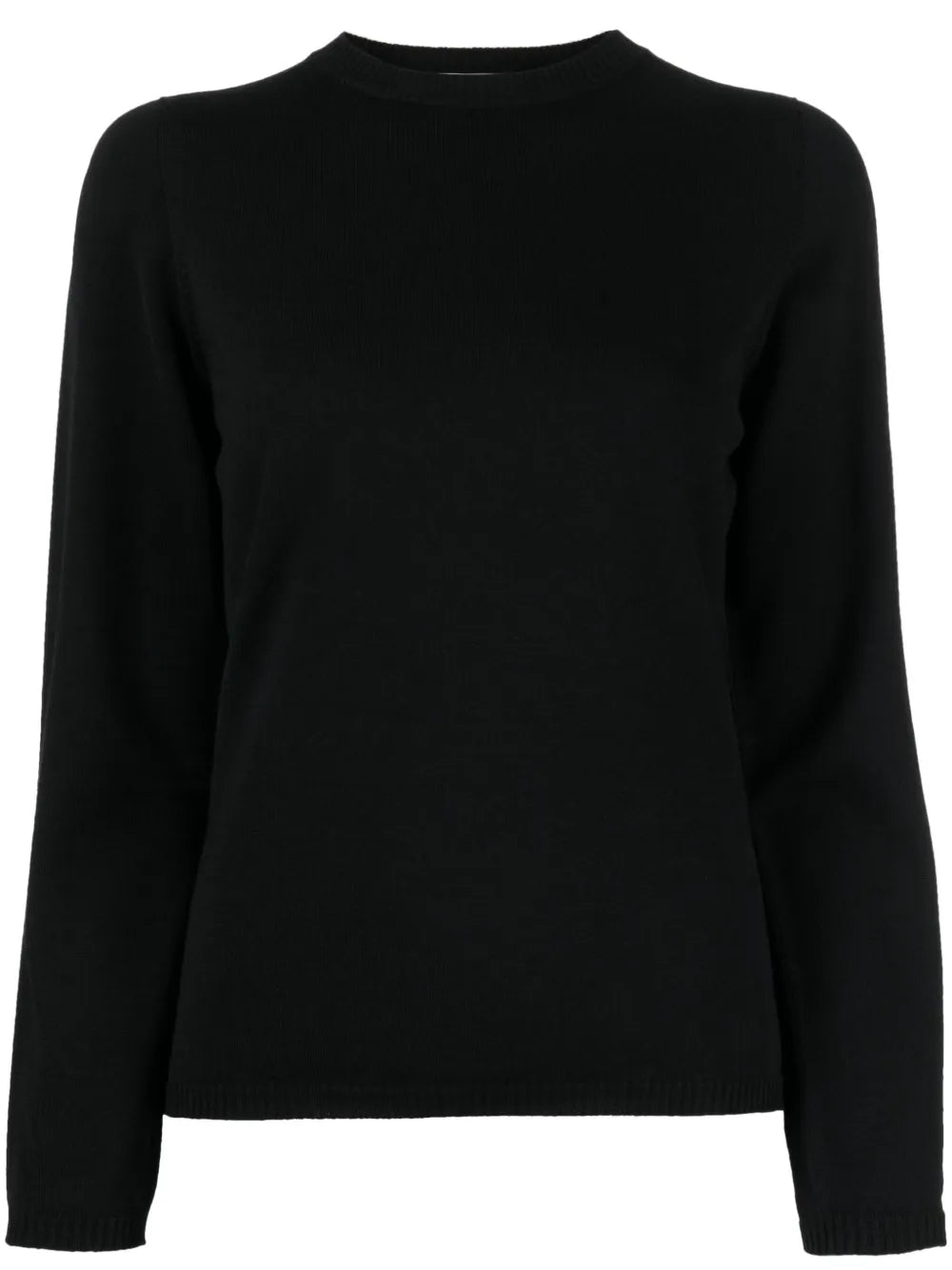 Fine-Knit Crew-Neck Jumper