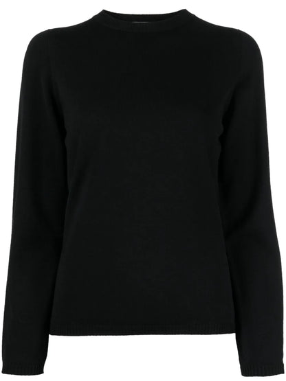 Fine-Knit Crew-Neck Jumper