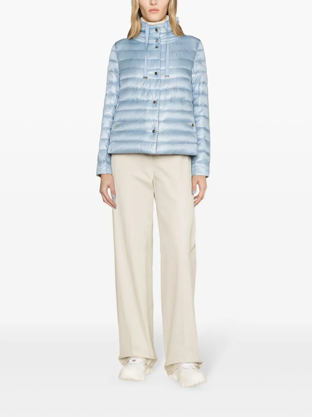 Reversible Goose-Down Puffer Jacket