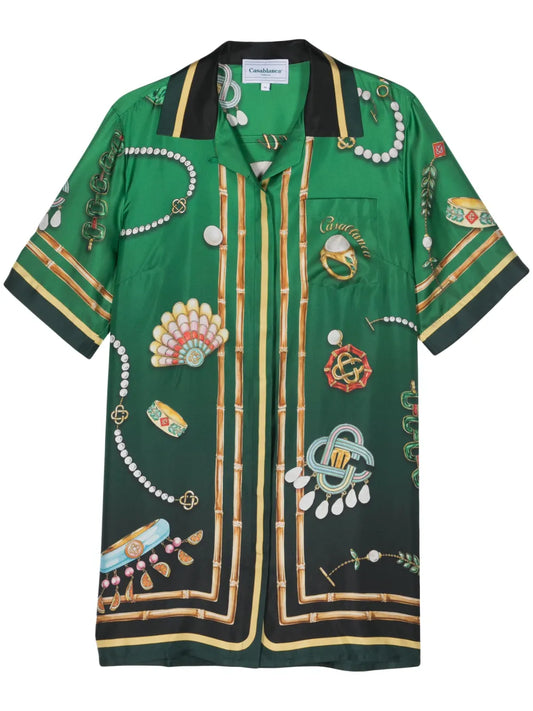 La Boîte A Bijoux Silk Shirt