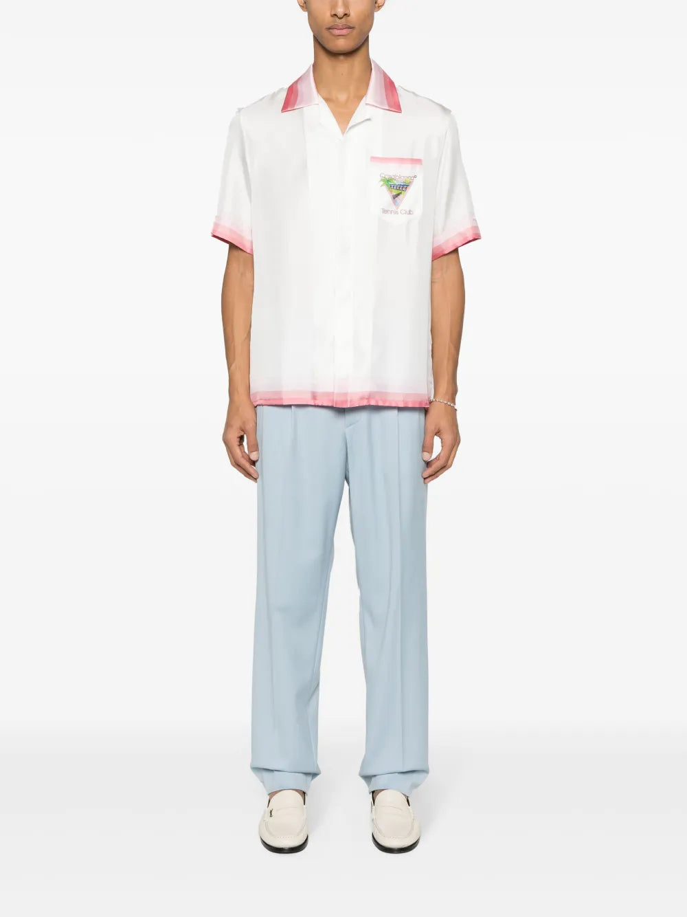 Tennis Club Icon Silk Shirt