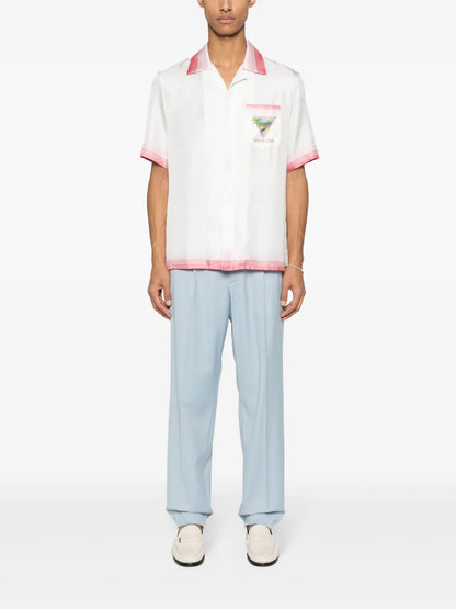 Tennis Club Icon Silk Shirt