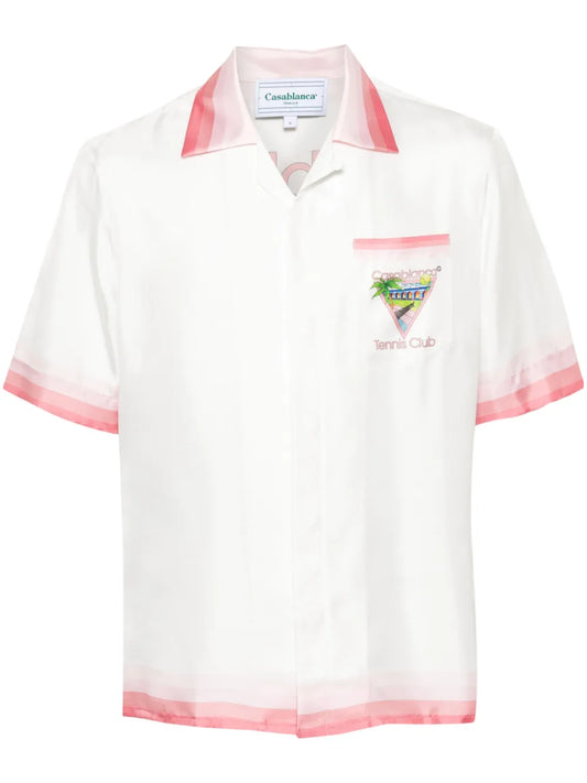 Tennis Club Icon Silk Shirt