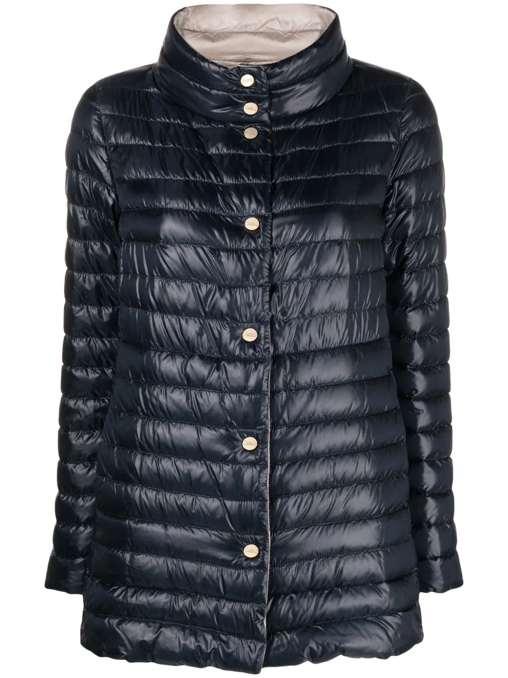 Reversible Goose-Down Puffer Jacket