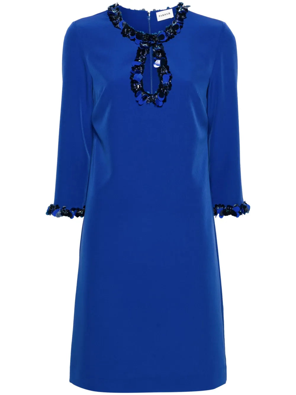Puppy Sequin-Embellished Shift Dress